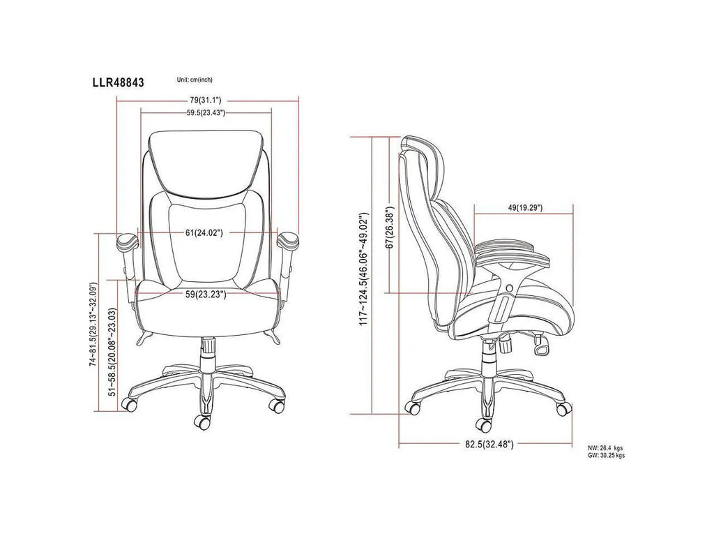 Big & Tall Chair S21827