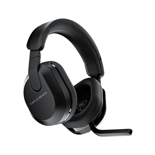 Black Wireless Gaming Headset with 40-Hr Battery and Bluetooth R4572