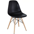 Black Modern Contemporary Dining Side Chair D46523