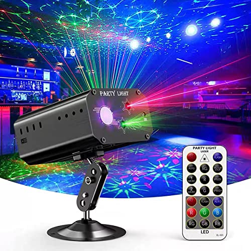 Sound Activated Party Lights with Remote Control M8925