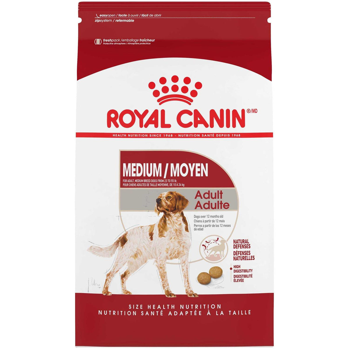 Medium Adult Dry Dog Food S1875