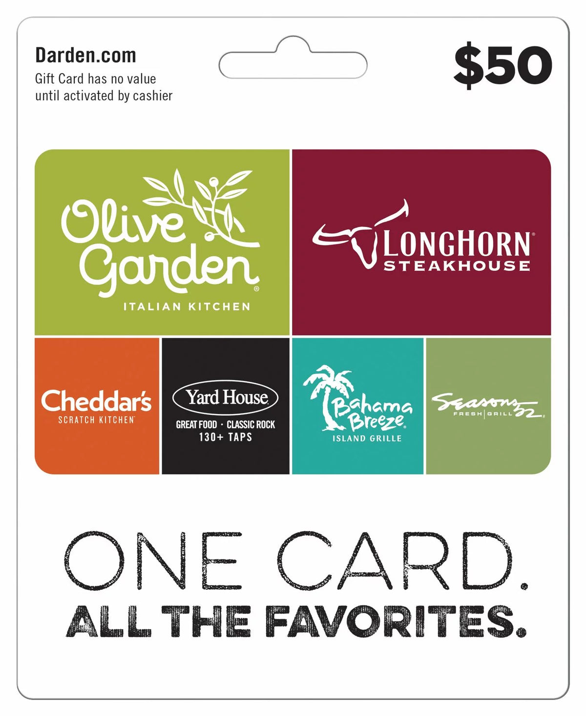 $50 Gift Card Y164673