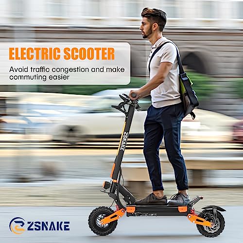 60V 15/30Ah Battery 11" Off-Road Tire Electric Scooter E75604
