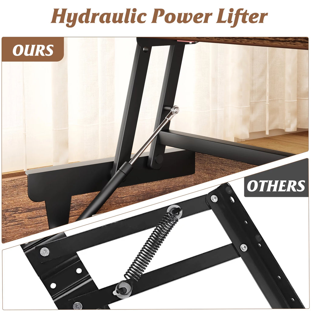 Lift Top Coffee Table with Storage Box P433064