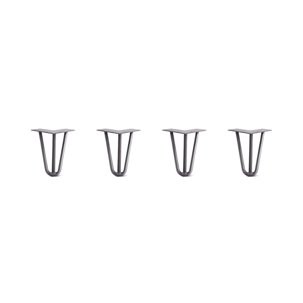 Raw Steel Hairpin Legs Set of 4 J582554