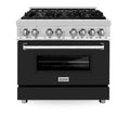 36 in. Stainless Steel Gas Burner Electric Oven Range O939820