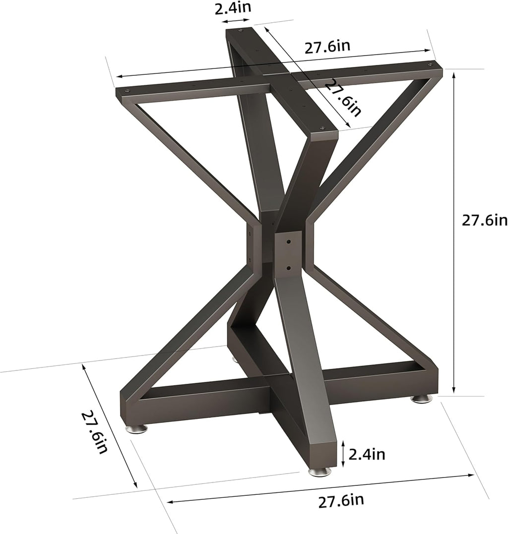 28" Metal Table Base with Suction Cups E859715