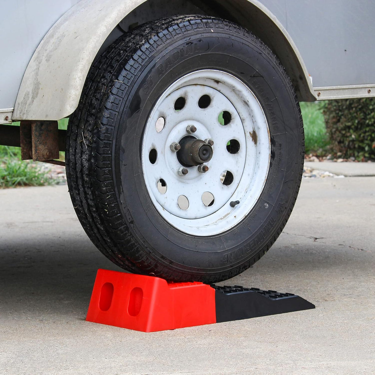 Tandem Axle Leveler Ramps, 2 Pk Heavy Duty RV Leveling Blocks E861