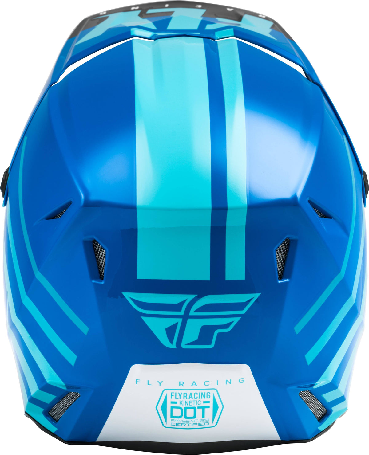 Blue/White Youth Large Helmet E121