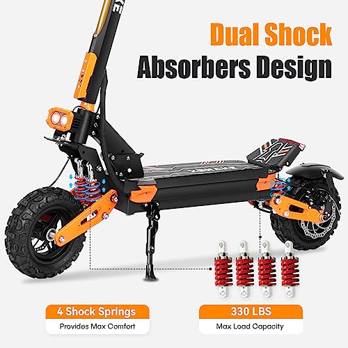 60V 15/30Ah Battery 11" Off-Road Tire Electric Scooter E75604