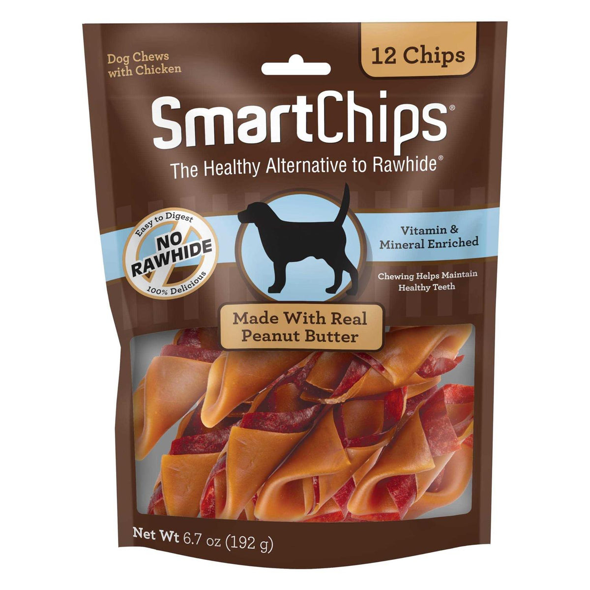 Peanut Flavored Dog Chews A11946