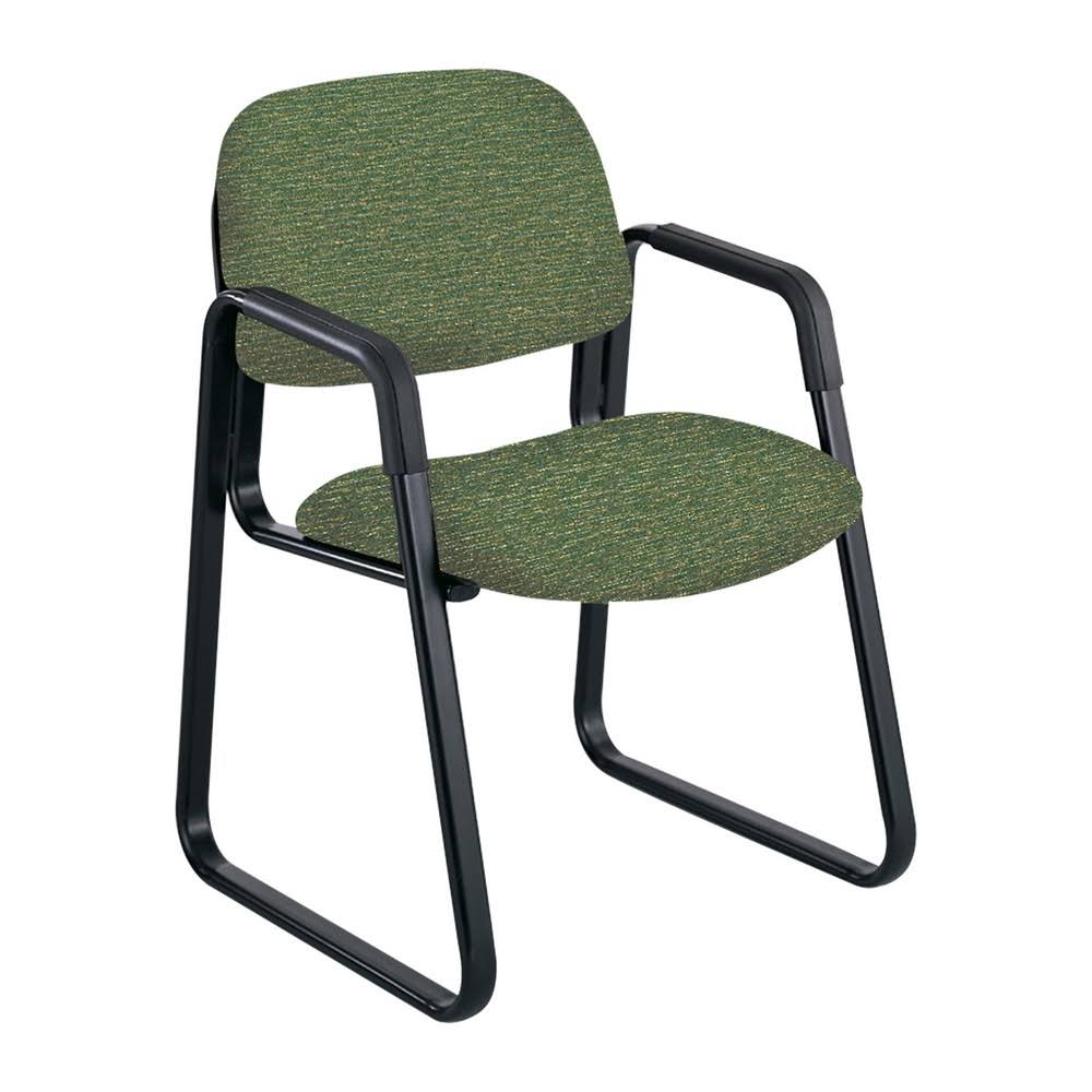 Green Sled Base Guest Chair N82695