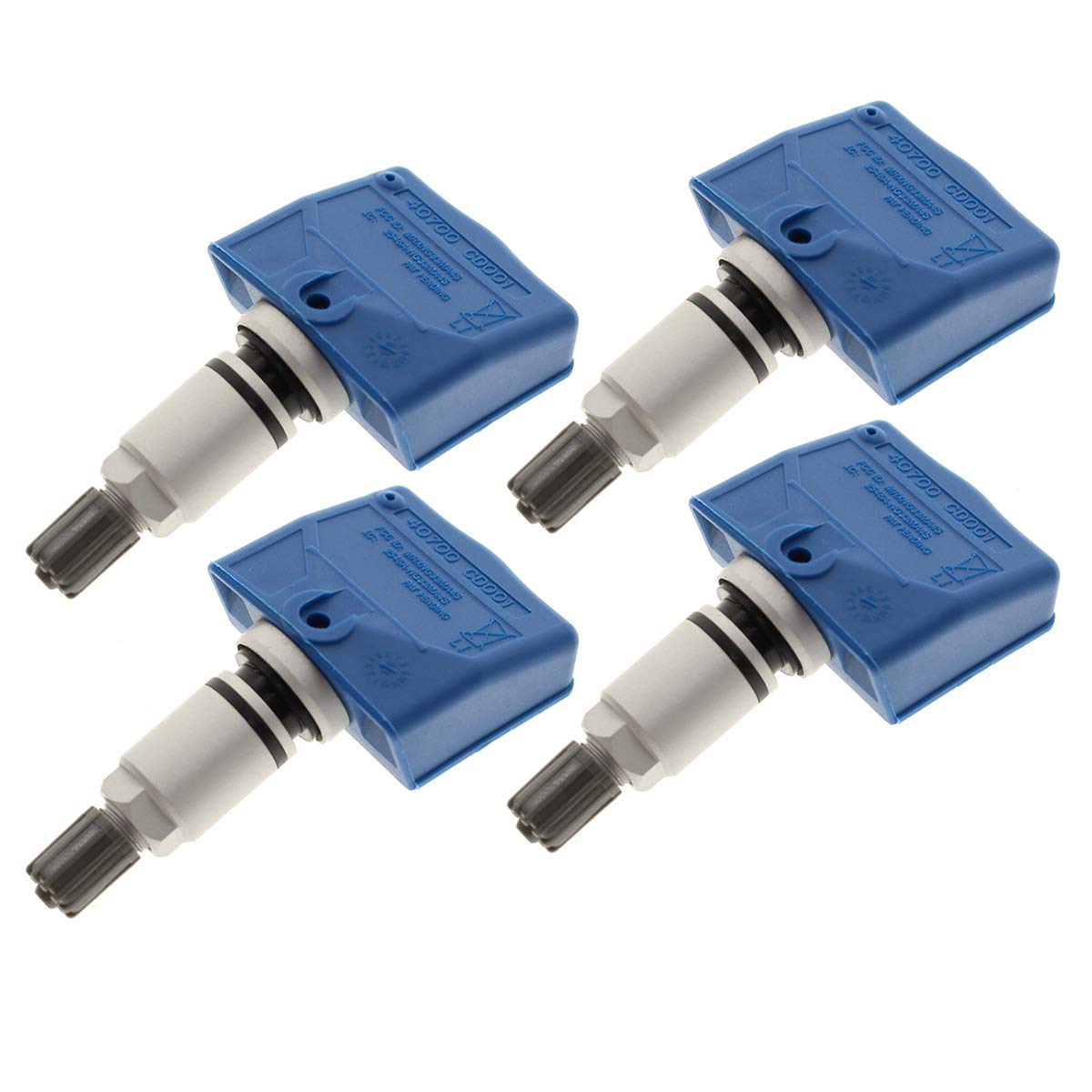 Pack of 4 TPMS Tire Pressure Sensor Replaces 40700-CD001 40700-CD011 40700-1AA0B F1597
