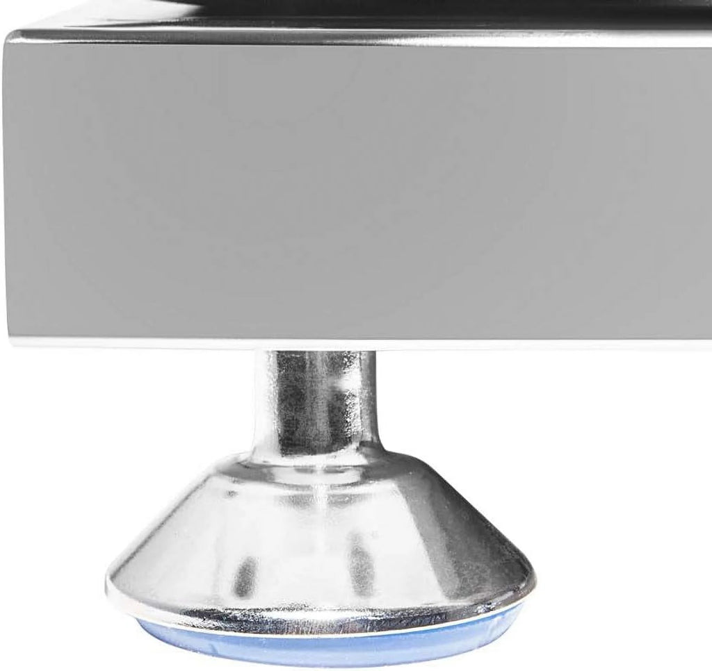 Stainless Steel Square Shaped Nonstick Egg Waffle Maker with Manual Thermostat, 1300W G44854