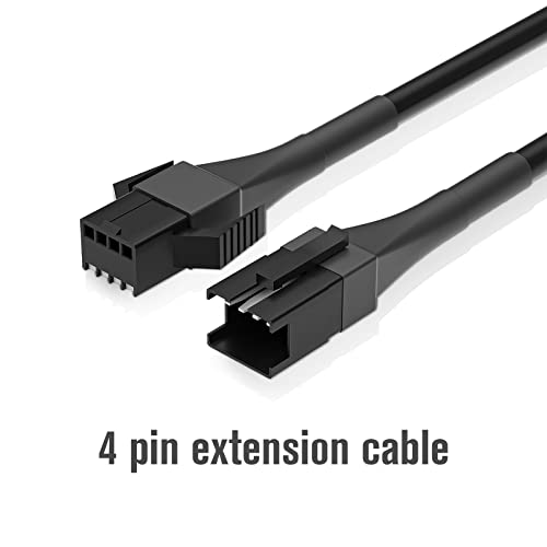 2 PCS 47 Inch 4 Pin LED Extension Cable G929