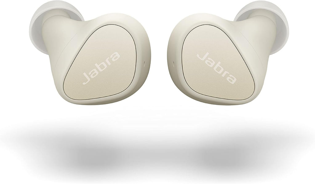 Light Beige In Ear Wireless Bluetooth Earbuds with 4 Built-in Microphones Y3528
