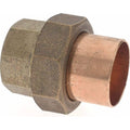 1-1/2x22 Wrot Copper Pipe Union, Solder Joint R861130
