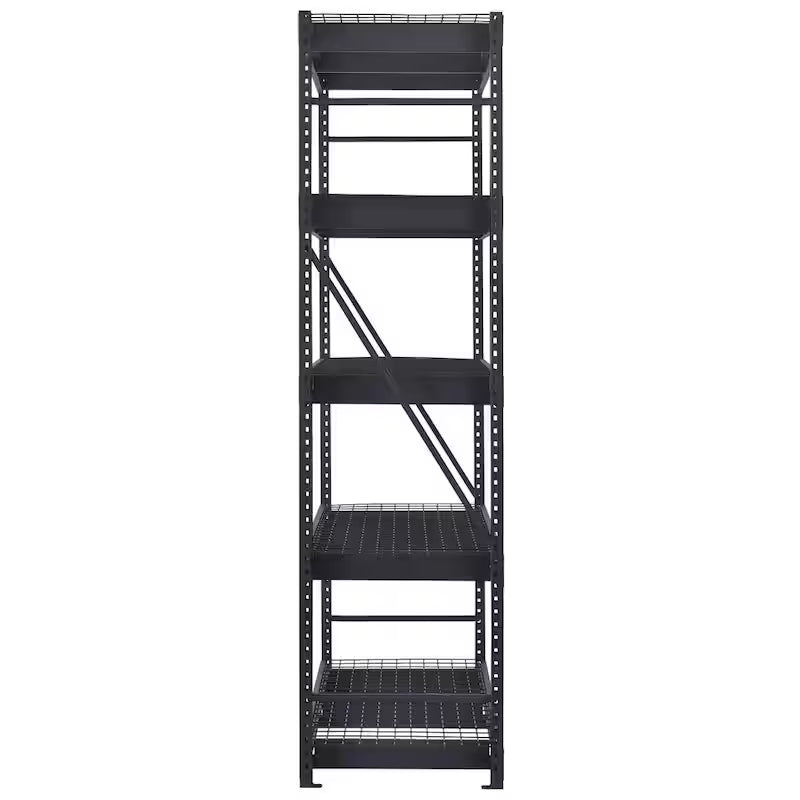5-Tier Steel Garage Storage Shelving Unit in Black A249386