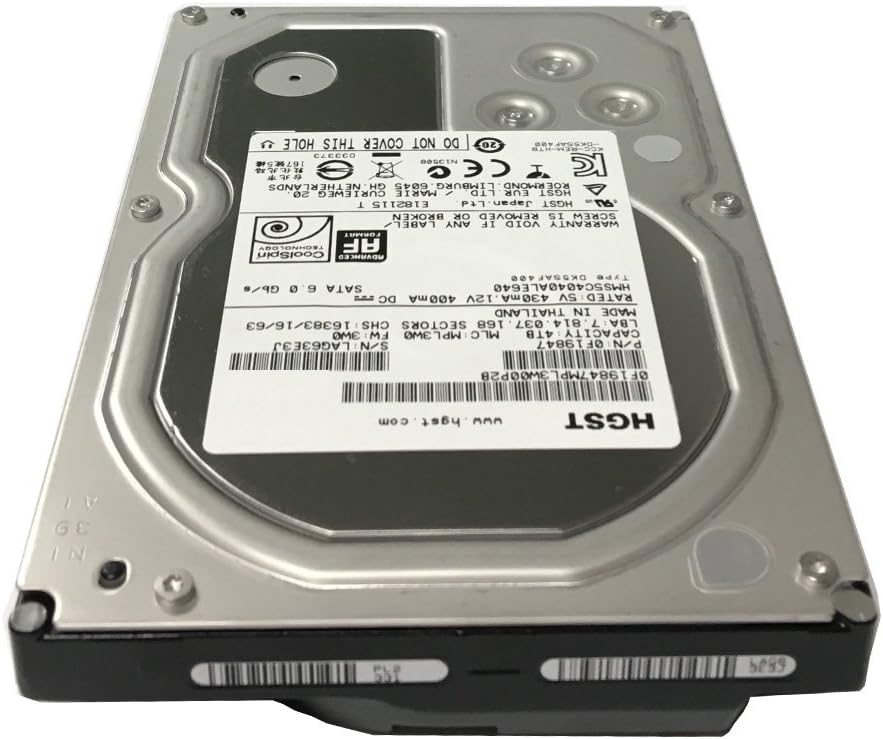 4TB 64MB Cache SATA 6.0Gb/s 3.5in Enterprise Hard Drive (Renewed) Pack of 2 H9252