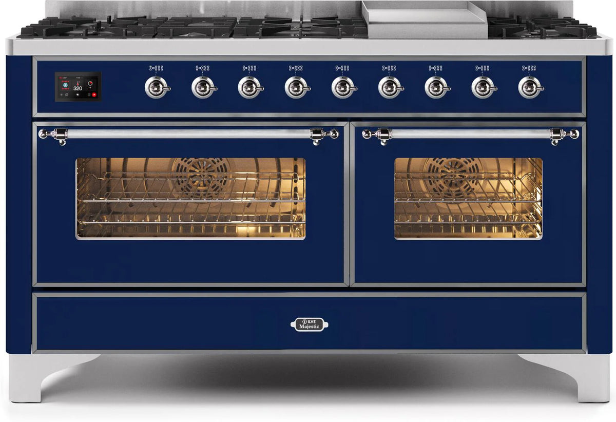 Blue Dual Fuel Natural Gas Range D559