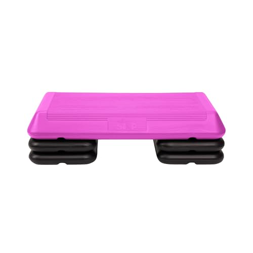 Exercise Step Platform with 2 Risers T605