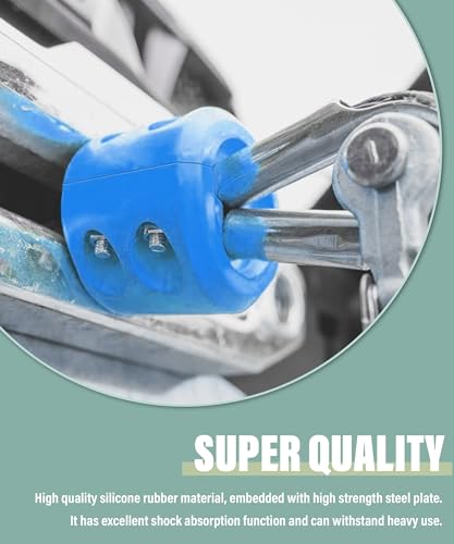 Black Rubber Winch Cable Hook Stopper U8882