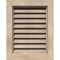 Unfinished Smooth Pine Gable Vent Z507