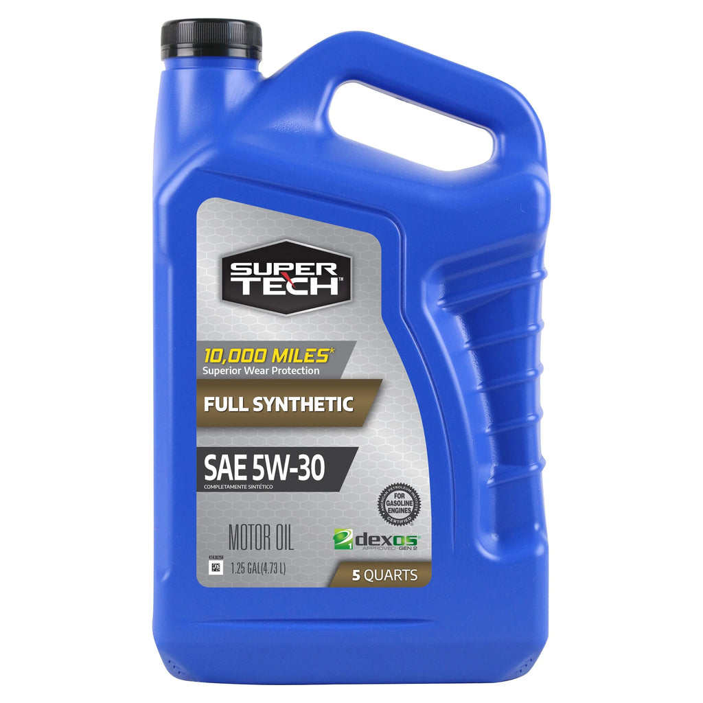 Full Synthetic SAE 5W-30 Motor Oil, 5 Quarts Y144