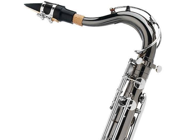 Black Nickel Plated B Flat Tenor Saxophone with Case and Mouthpiece K77045