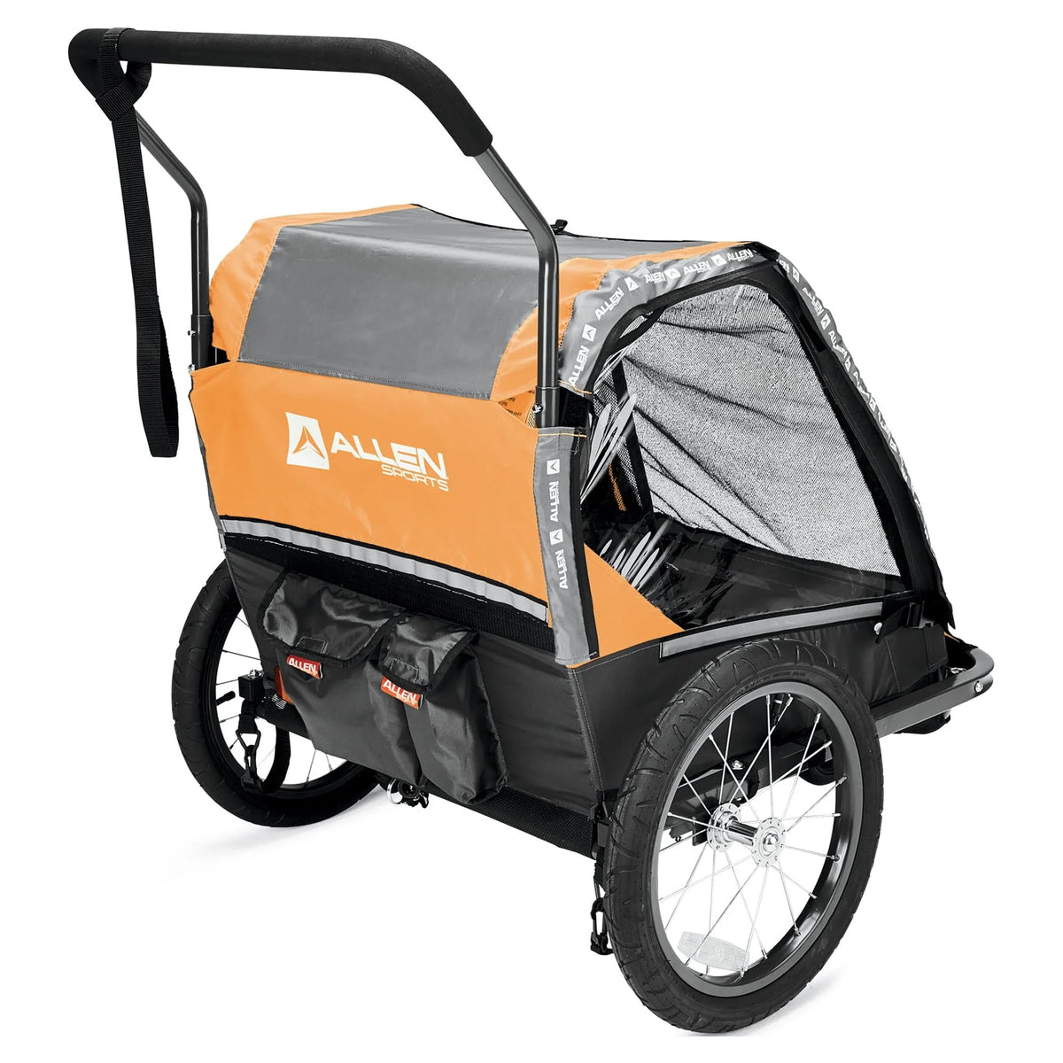 2-Child Bicycle Trailer and Stroller W512