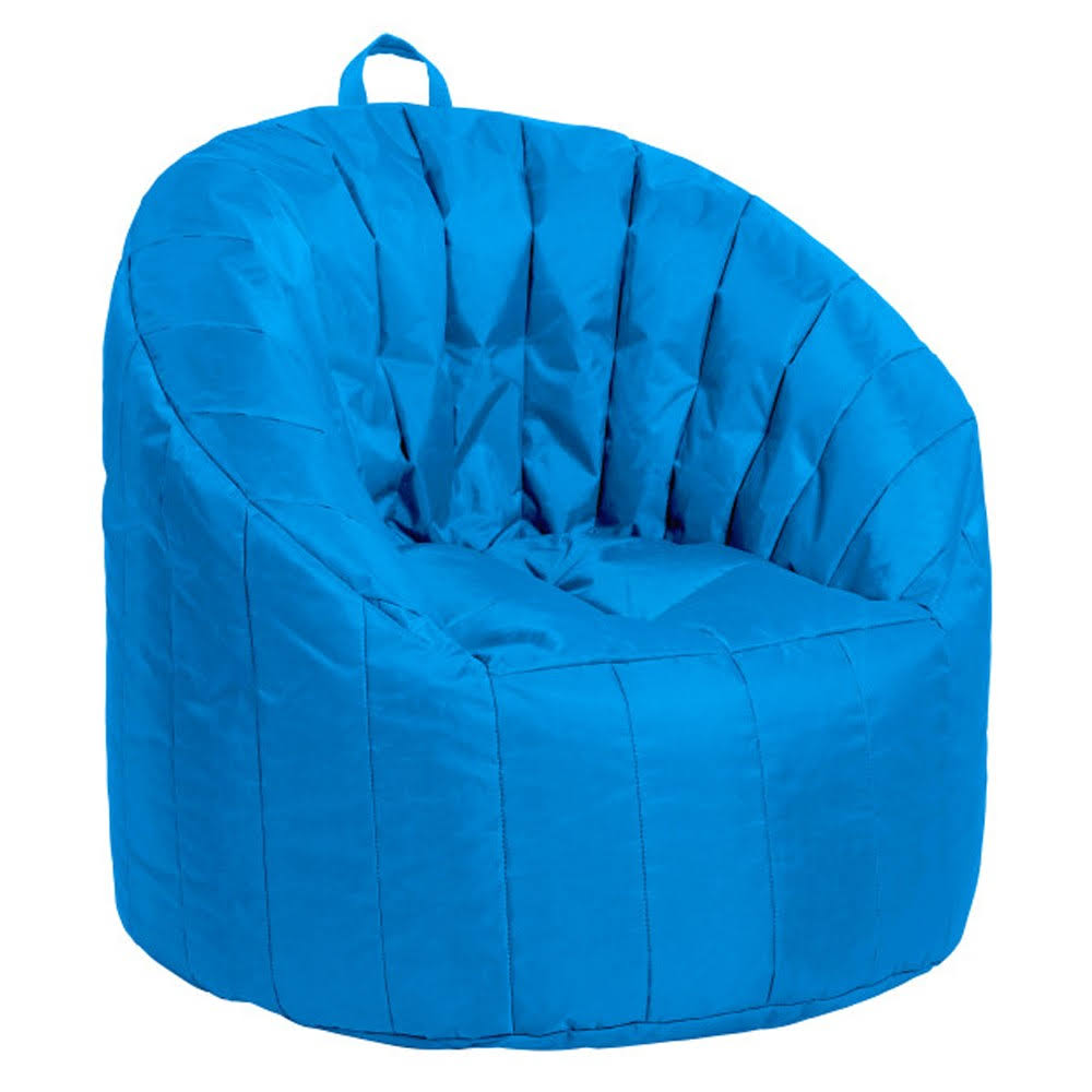 Bean bag coated Oxford fabric french blue K73997