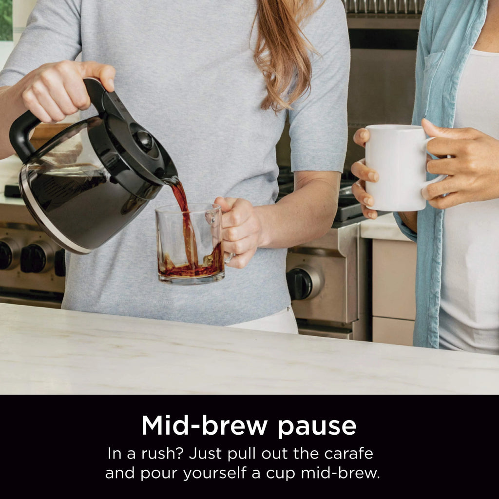 12-Cup Programmable Coffee Maker with Glass Carafe F637631
