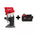 18V Lithium-Ion Brushless Cordless Compact Router with 5.0 Ah Battery D95028