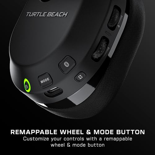 Black Wireless Gaming Headset with 40-Hr Battery and Bluetooth R4572