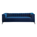 Blue Tuxedo Arm Sofa J758413