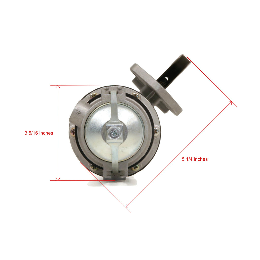 Fuel Pump With Gaskets for Mercruiser Sterndrive 165 Motor X7697