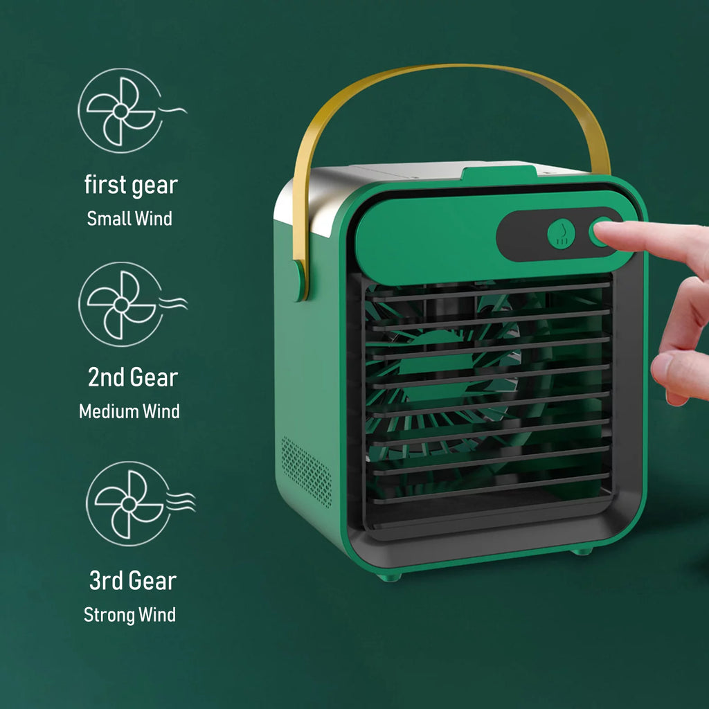 Air Conditioner Fan with Phone Holder 180mL 3 Speeds USB Y336001