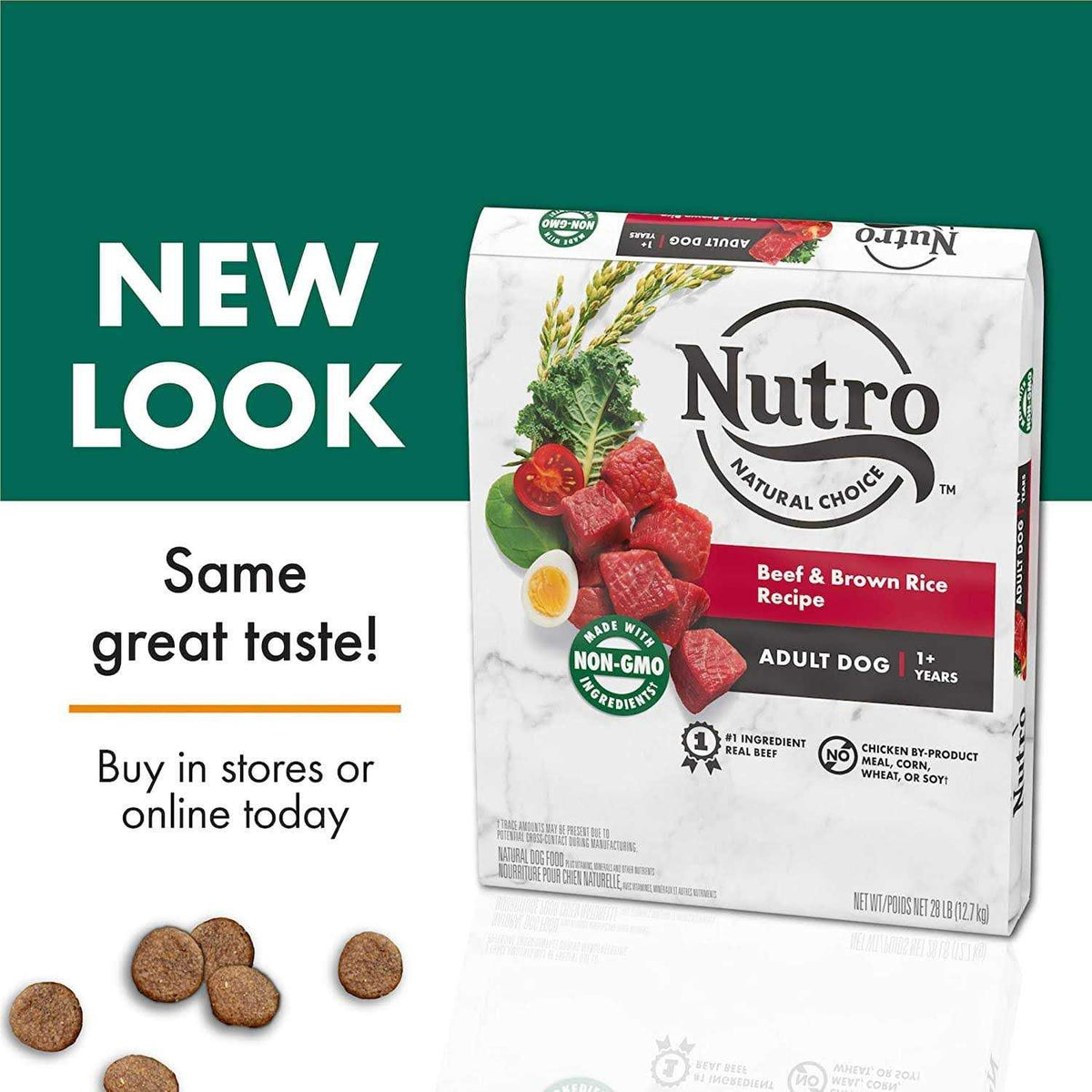 Adult Beef Rice Dry Dog Food Q83199