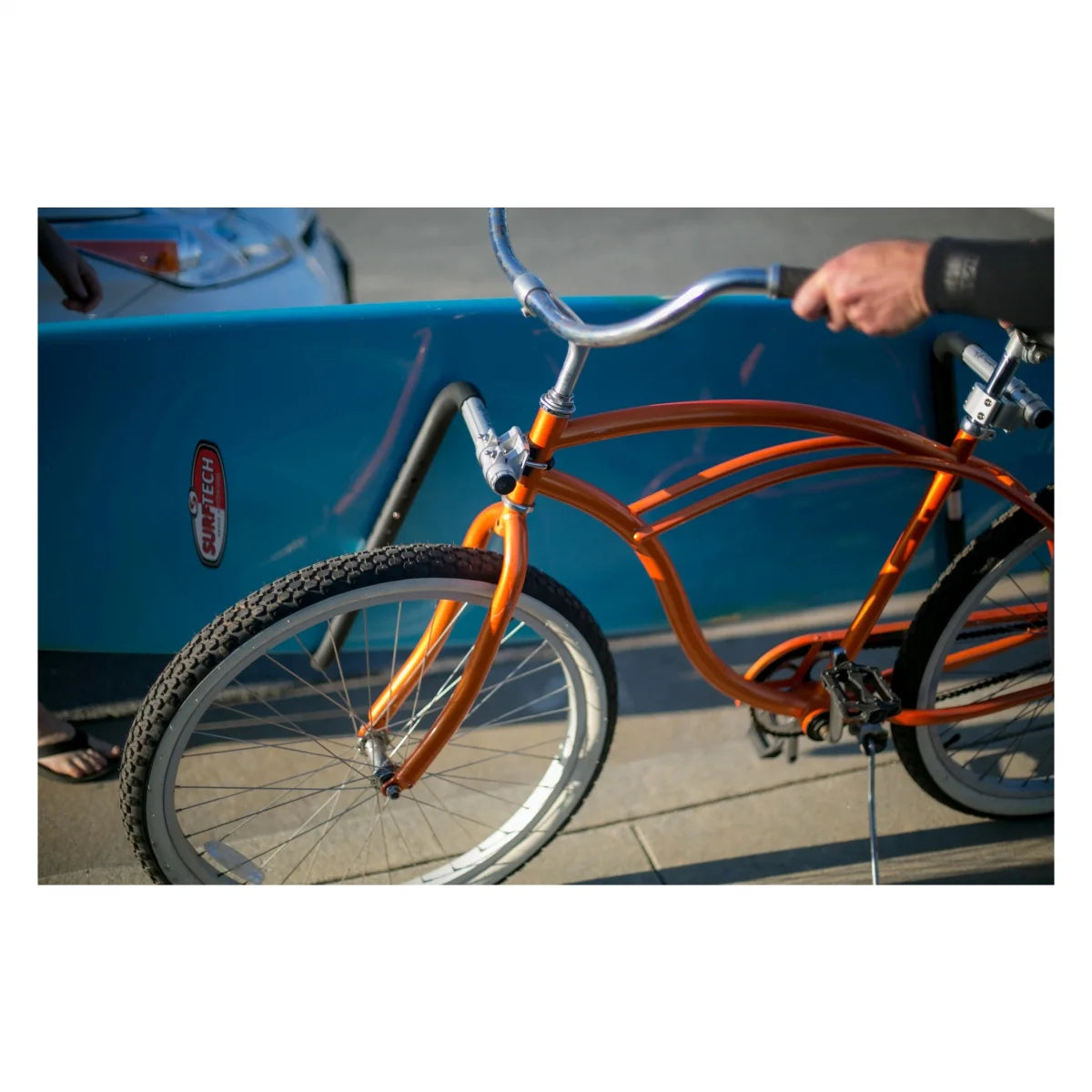 Black Bolt-on Longboard Rack U222