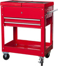 Red 2 Drawer Rolling Tool Chest with Top Work Surface F155334