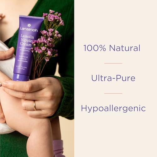100% Natural Lanolin Nipple Cream, 1.41 Ounces F65475