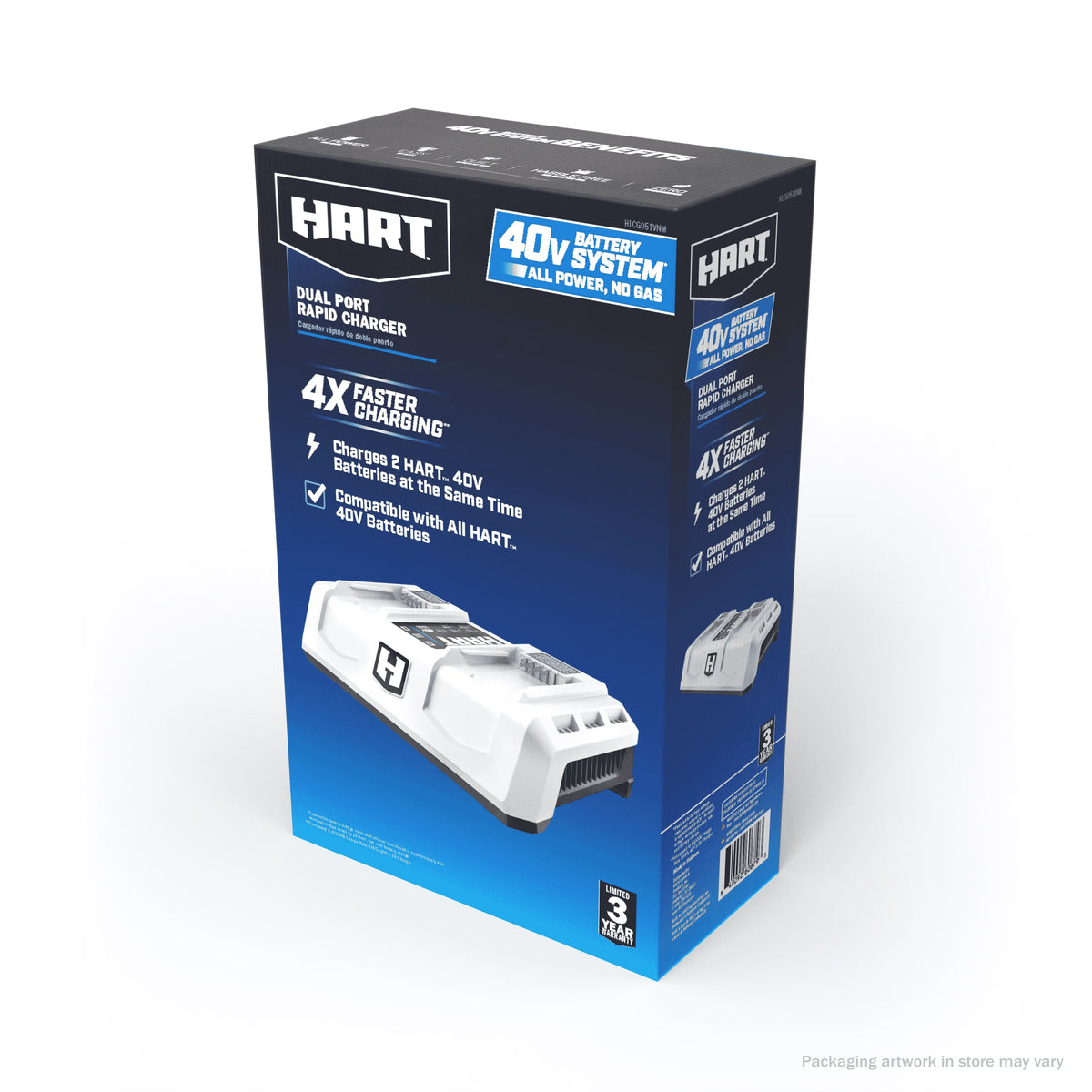 40-Volt 6A Dual Port Rapid Charger Y67878