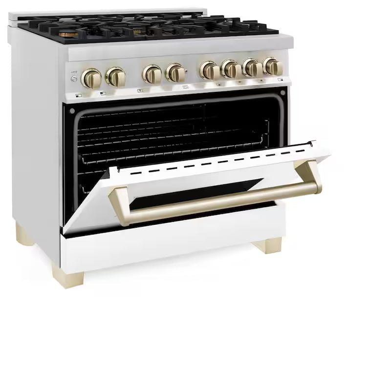 36 in. 6 Burner Dual Fuel Range in Stainless Steel U19160