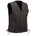 Black 2XL Motorcycle Vest C383