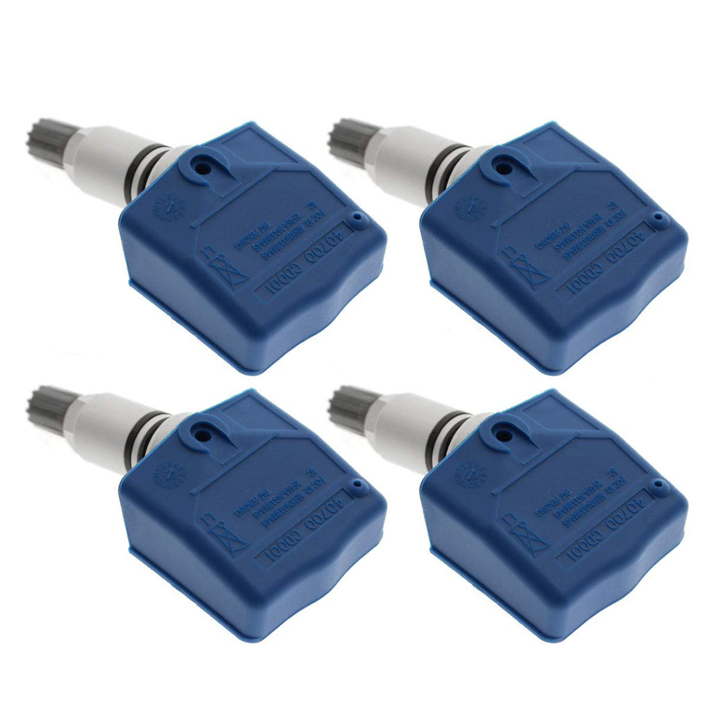 Pack of 4 TPMS Tire Pressure Sensor Replaces 40700-CD001 40700-CD011 40700-1AA0B F1597