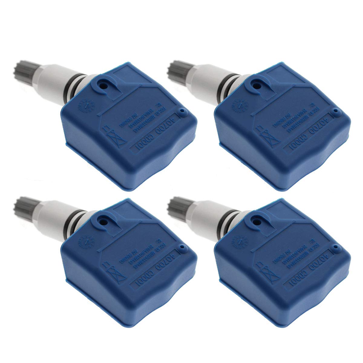 Pack of 4 TPMS Tire Pressure Sensor Replaces 40700-CD001 40700-CD011 40700-1AA0B F1597