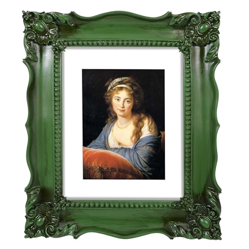 11x14 Picture Frame Matted to 8x10 Black O476