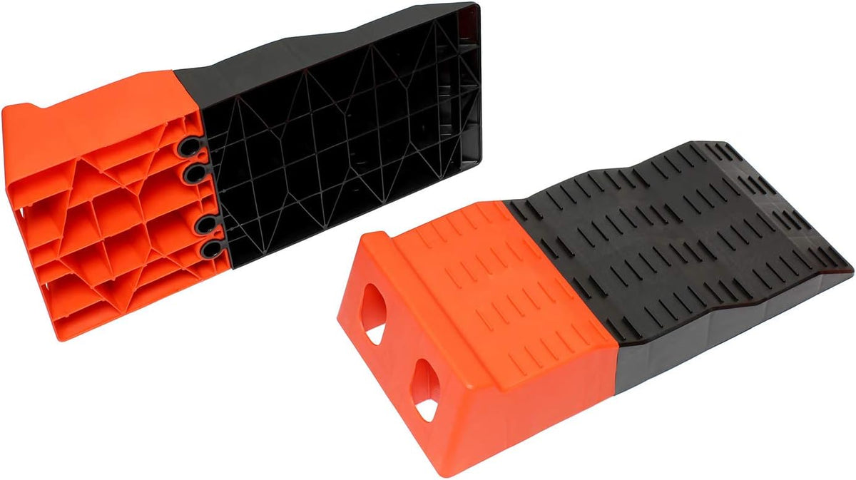 Tandem Axle Leveler Ramps, 2 Pk Heavy Duty RV Leveling Blocks E861
