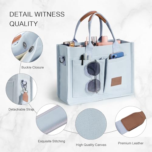 Canvas Tote Bags with Pockets G812
