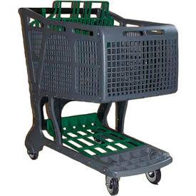 Large Plastic Shopping Cart H2979
